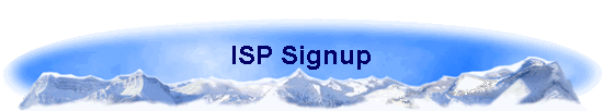 ISP Signup